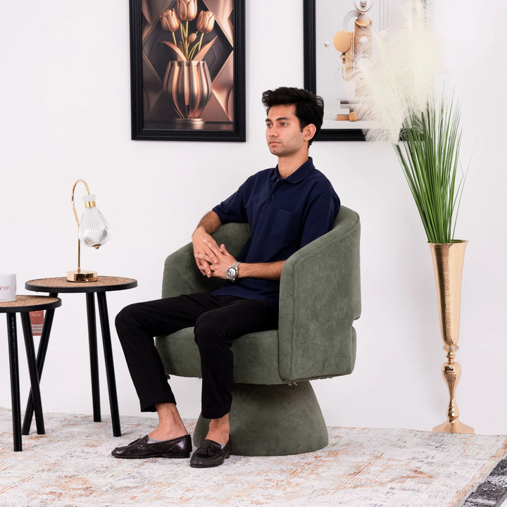 Zenon Accent Chair (Revolving)