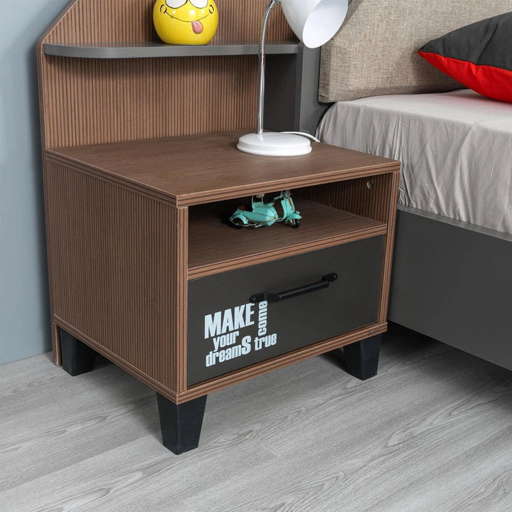 Harper Single Bed with Side Table