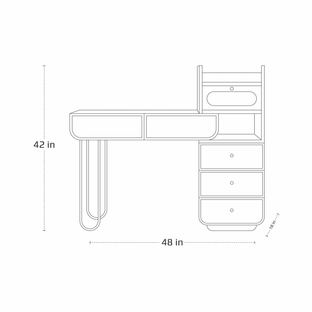 Alexa Dressing Table