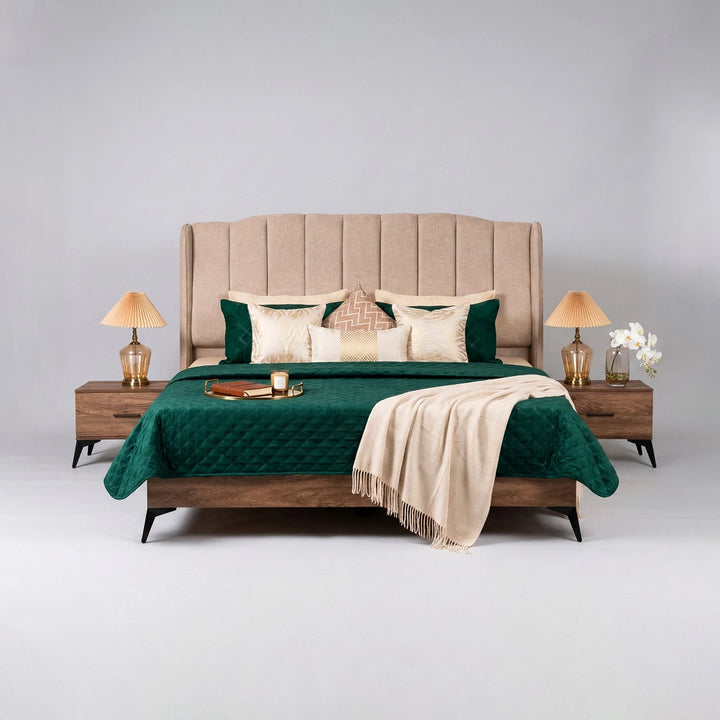 Amador Bed with Side Tables
