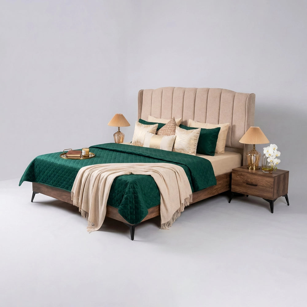 Amador Bed with Side Tables