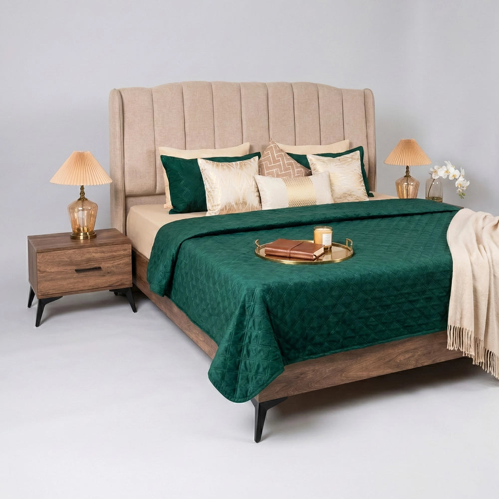 Amador Bed with Side Tables