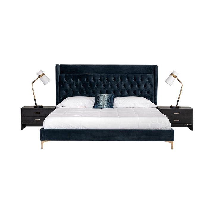 Campton Bed with Side Tables