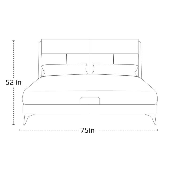 Carter Double Bed with Side Tables