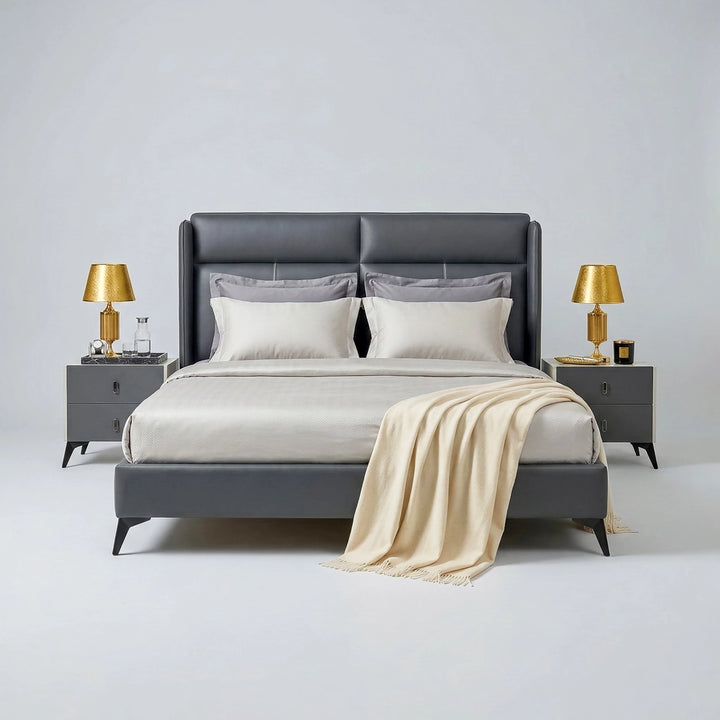Carter Double Bed with Side Tables