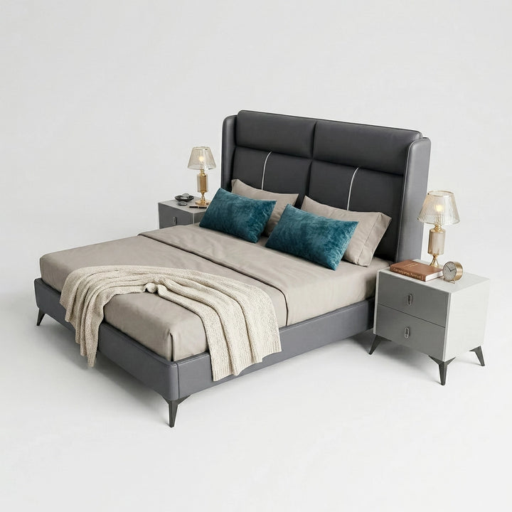 Carter Double Bed with Side Tables