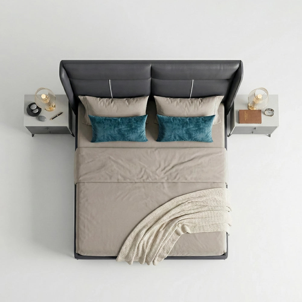 Carter Double Bed with Side Tables