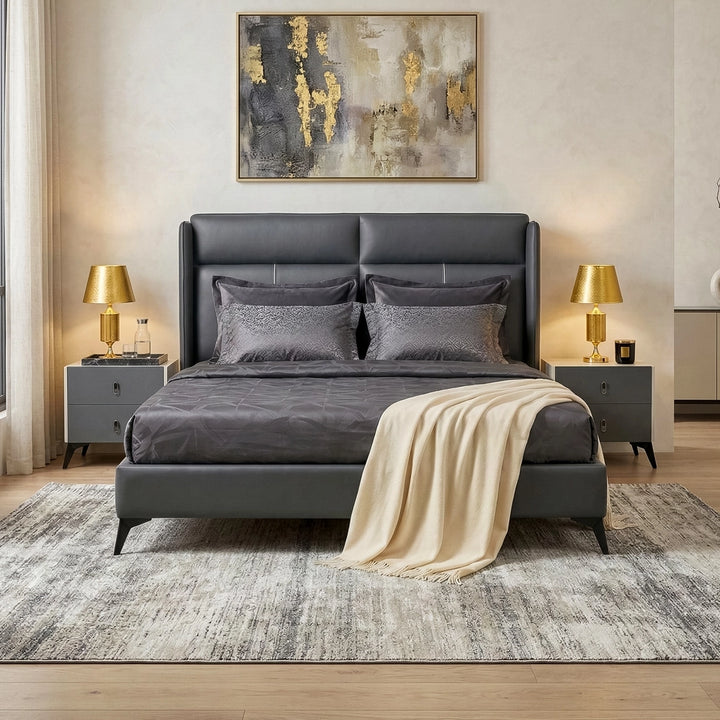 Carter Double Bed with Side Tables