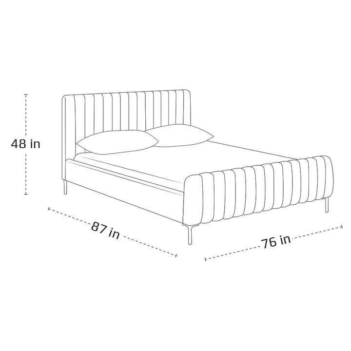 Etlantis Bed with Side Tables