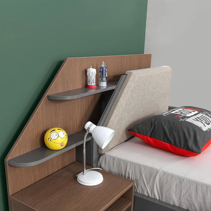 Harper Single Bed with Side Table