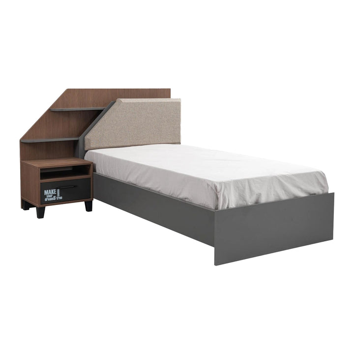 Harper Single Bed with Side Table