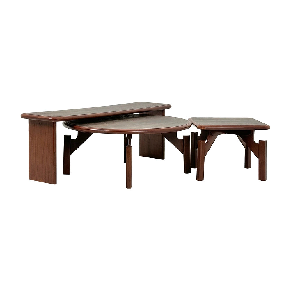 Hilton 3 Piece Center Table Set