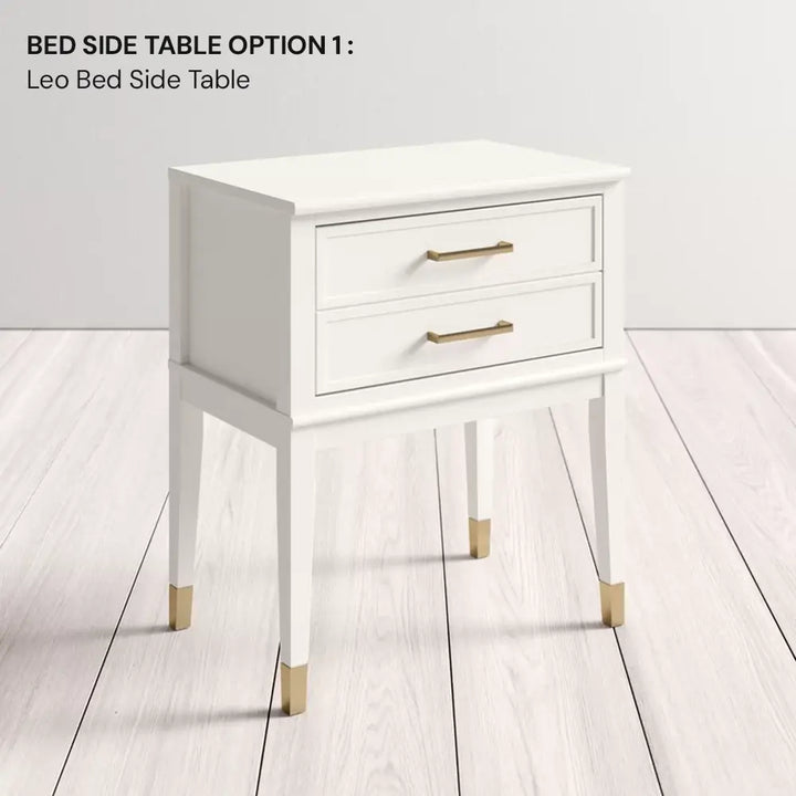 Whitton Bed with Side Tables