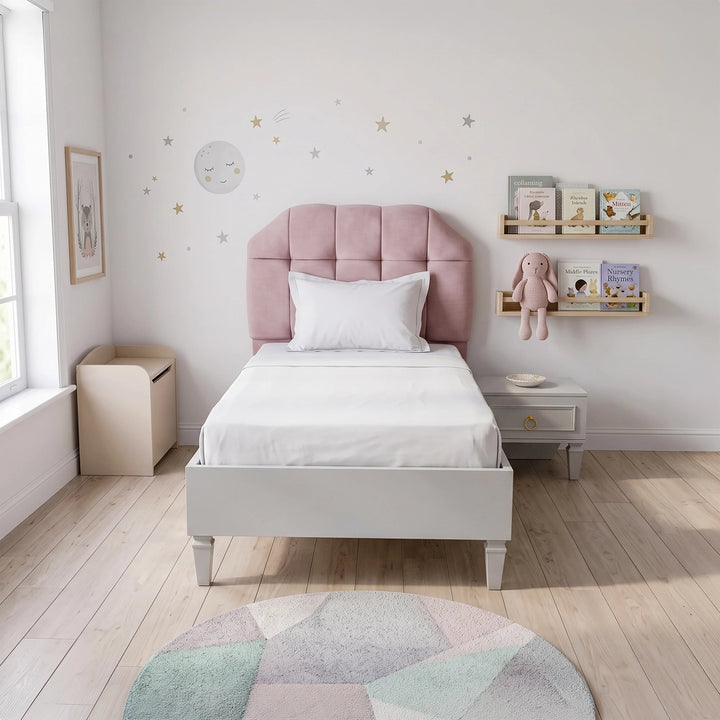 Lily Single Bed with Side Table