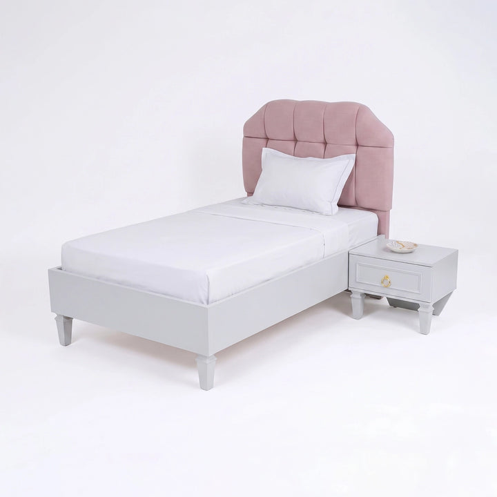 Lily Single Bed with Side Table