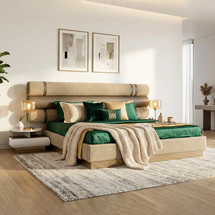 Loft Bed with Side Tables