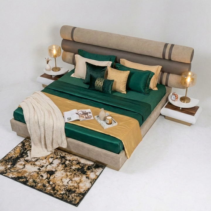 Loft Bed with Side Tables