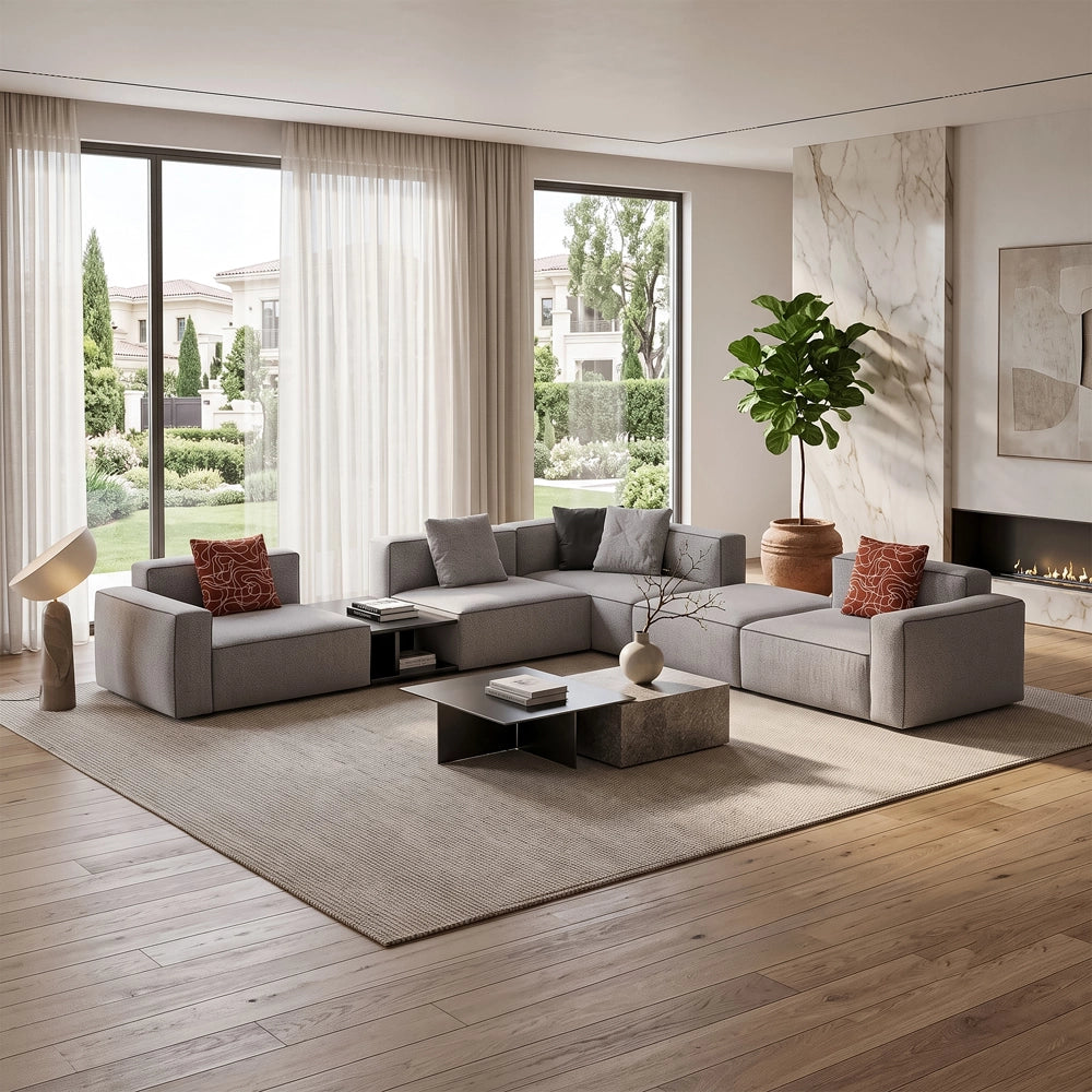 Marco Sectional Sofa with Table