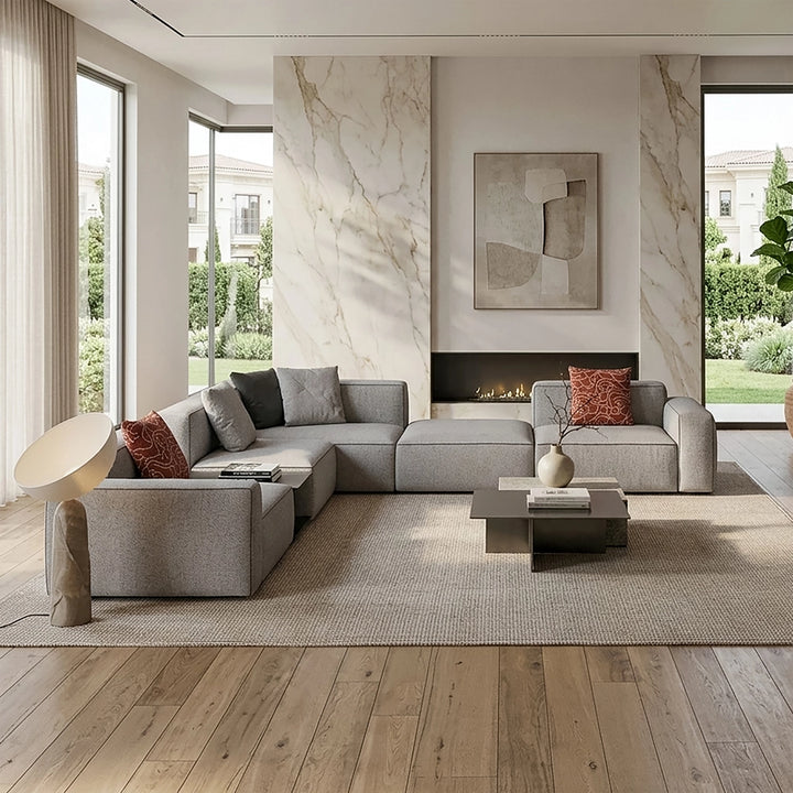 Marco Sectional Sofa with Table