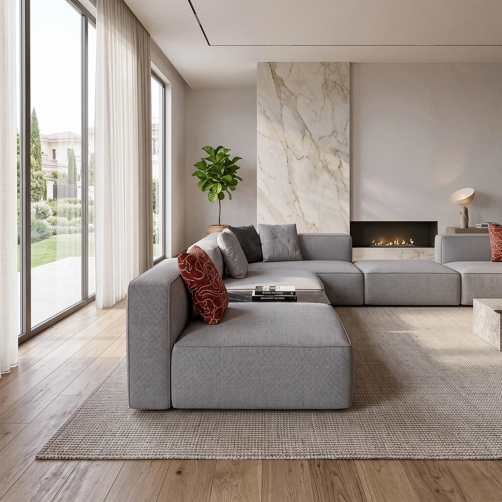 Marco Sectional Sofa with Table