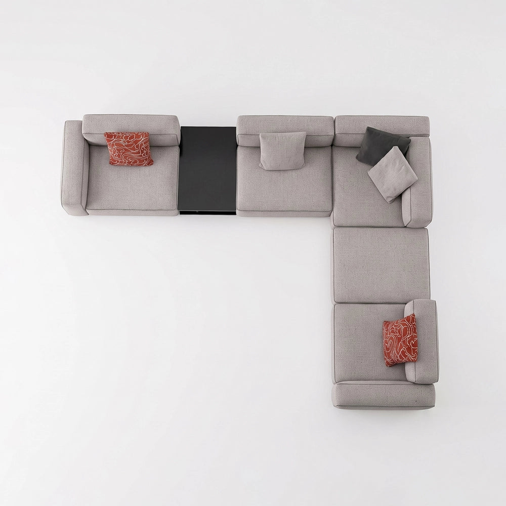 Marco Sectional Sofa with Table