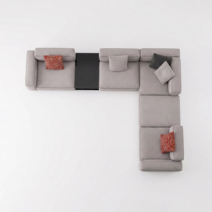 Marco Sectional Sofa with Table