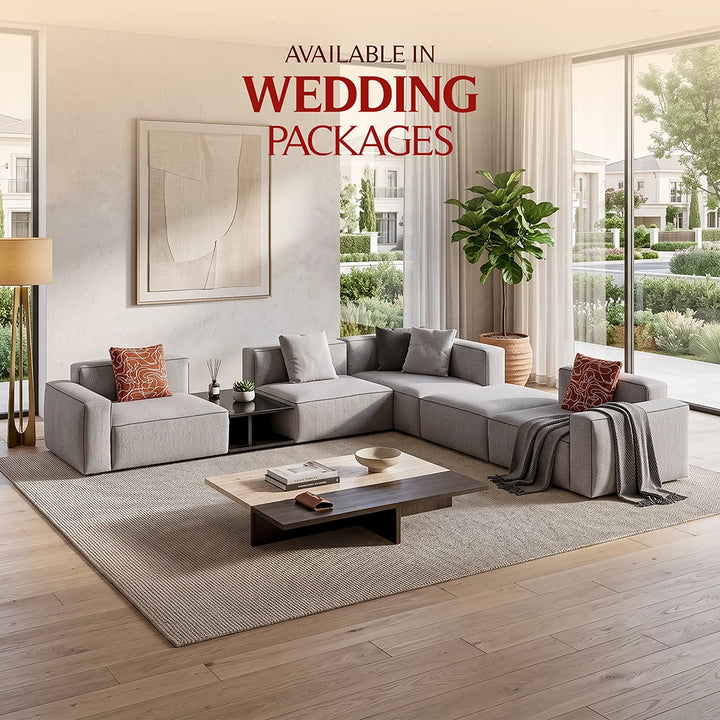 Marco Sectional Sofa with Table