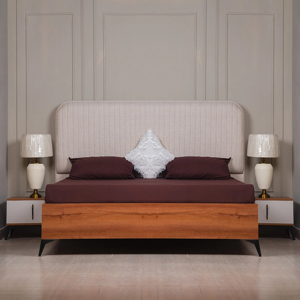 Emre Bed with Side Tables