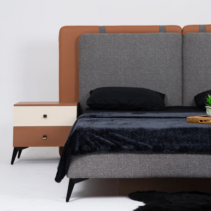 Miles Bed with Side Tables