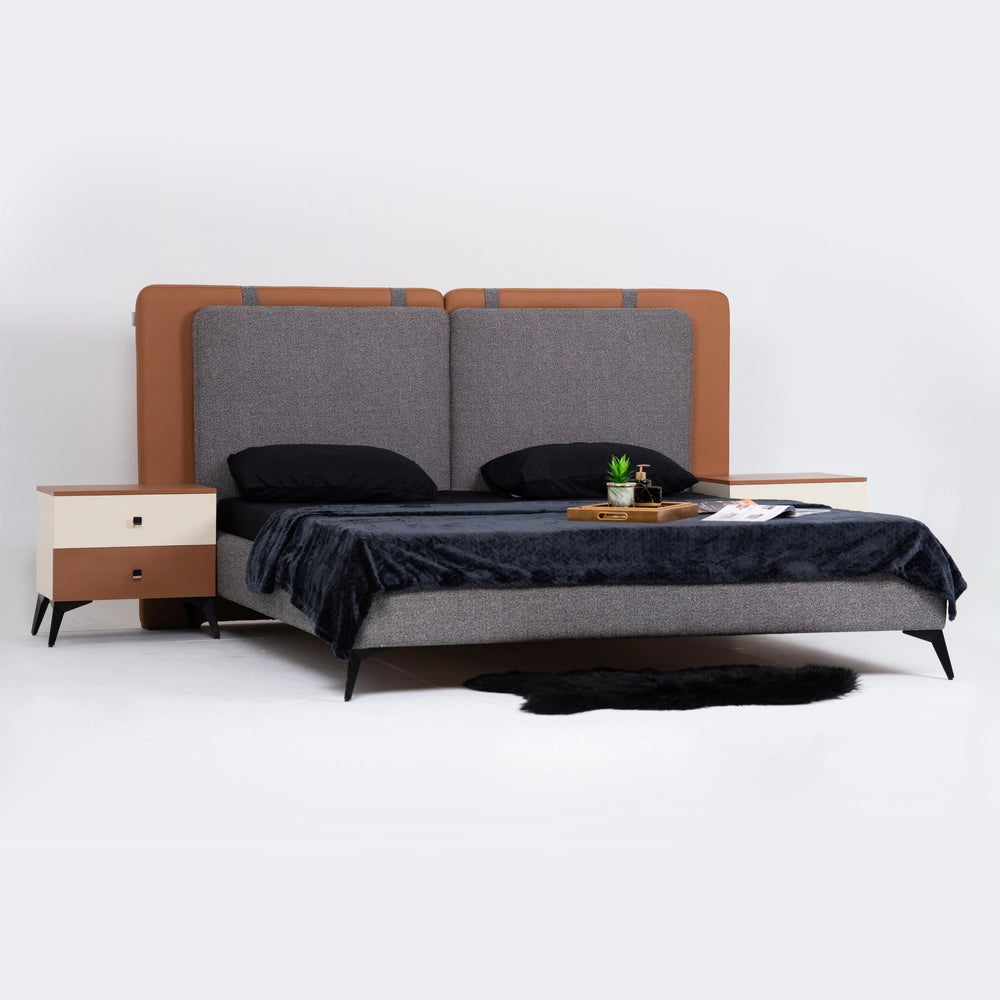 Miles Bed with Side Tables