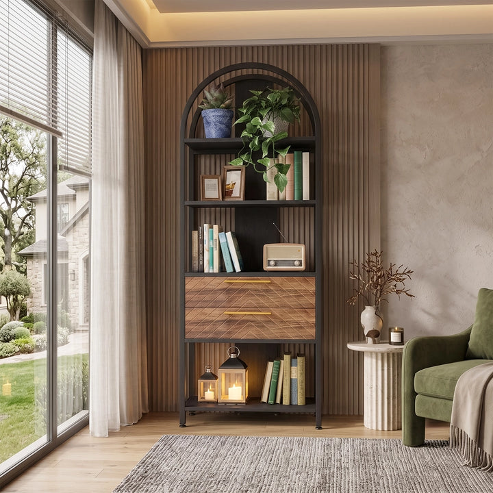 Rustic Bookshelf