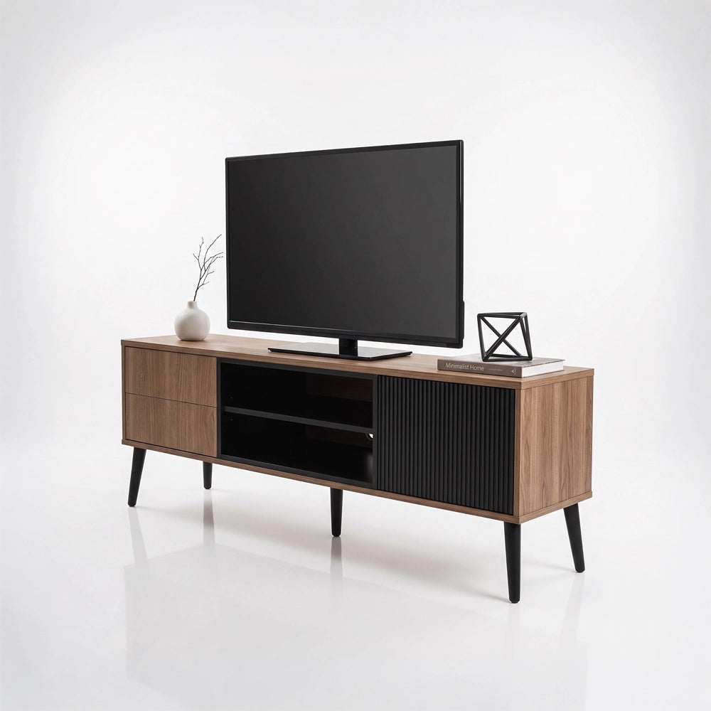 Rustic TV Console Unit
