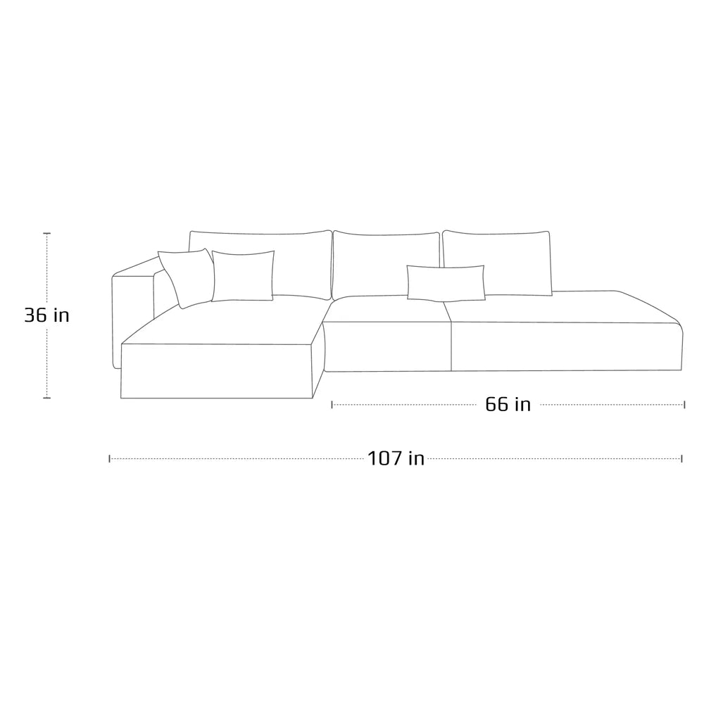 Whitely L-Shaped Sofa