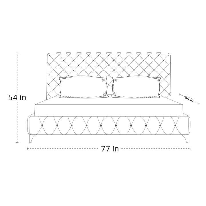 Whitton Bed with Side Tables