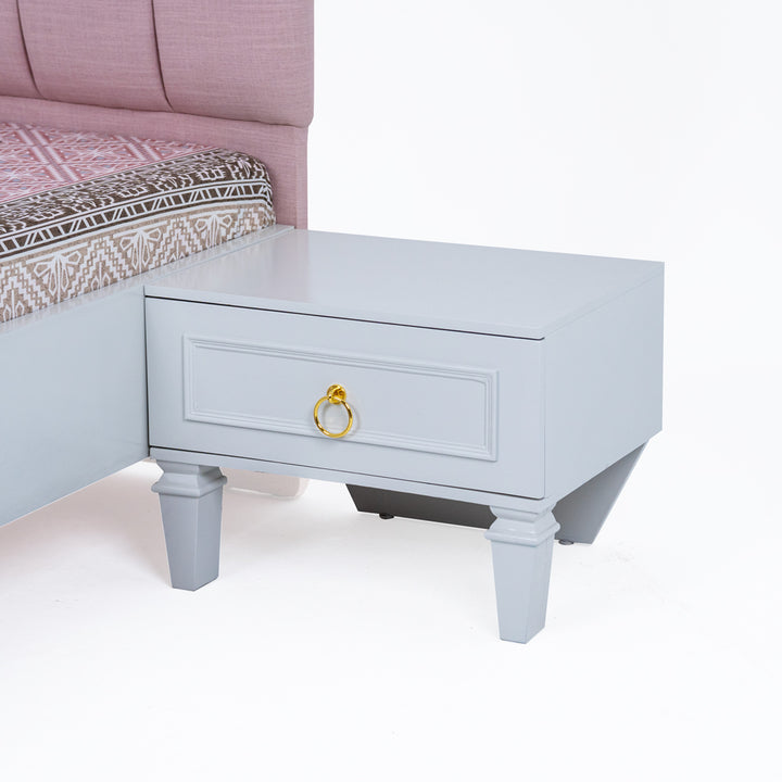 Lily Single Bed with Side Table