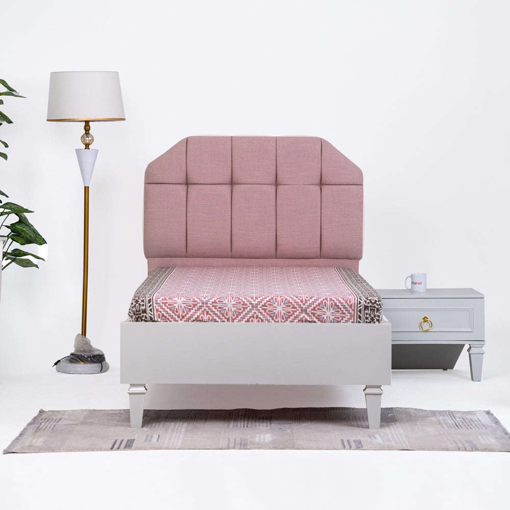 Lily Single Bed with Side Table