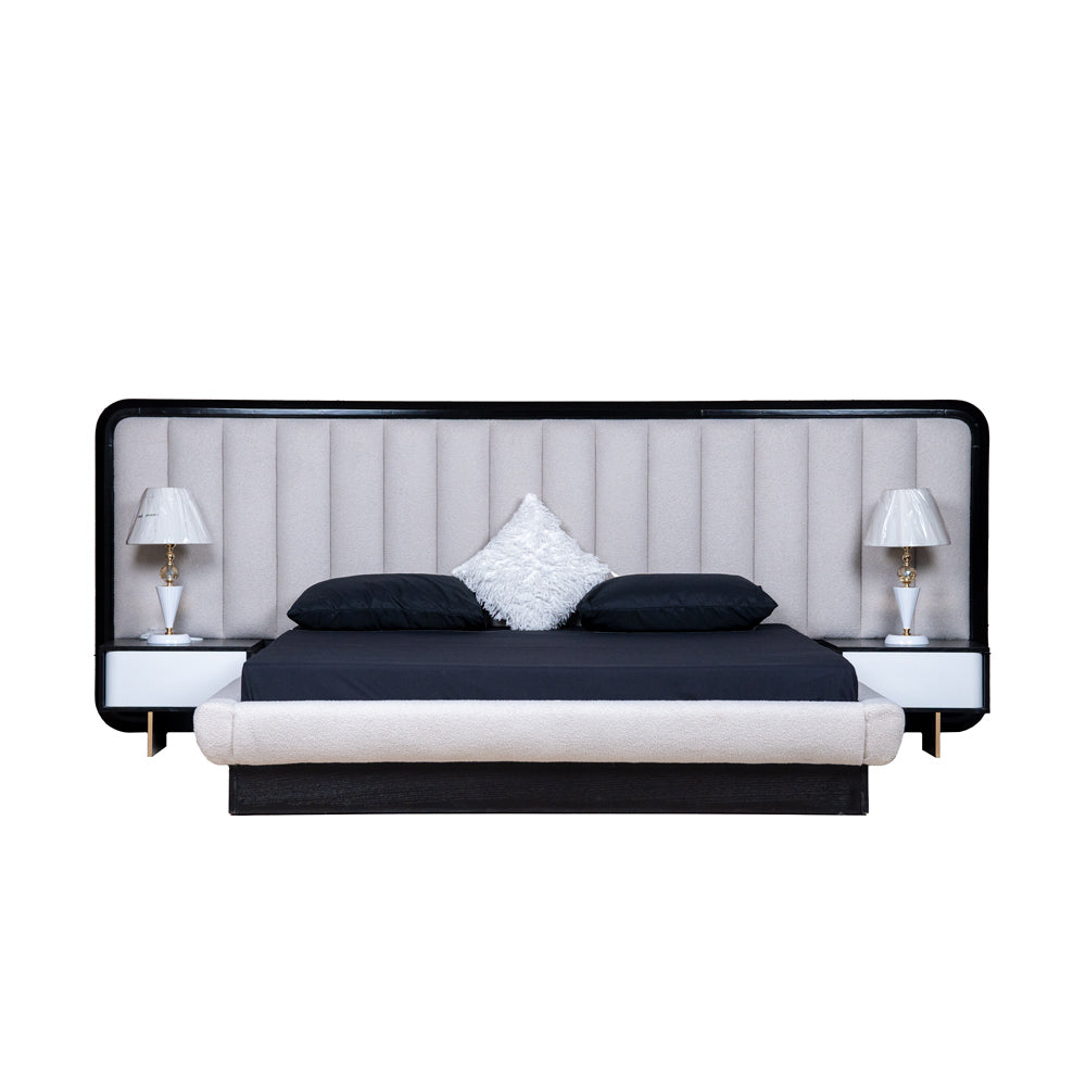 Verona Bed with Side Tables – Poshish