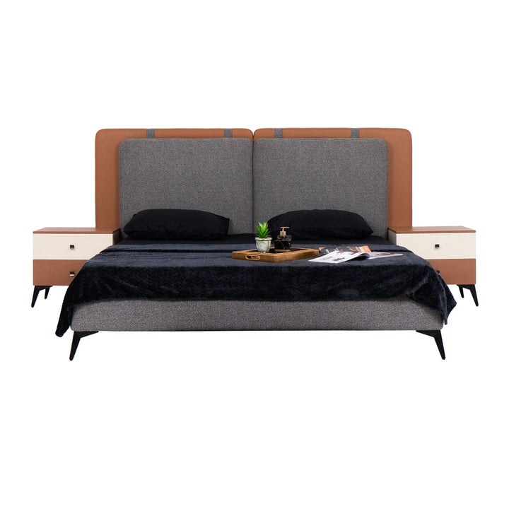 Miles Bed with Side Tables